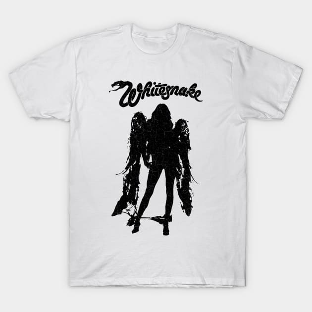 Angels whitesnake T-Shirt by goksisis